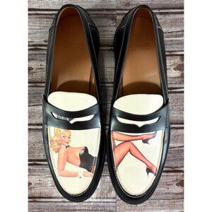 Duke & Dexter Men's Penny Loafer Playboy Edition Sz 11 UK 12 US color black $349